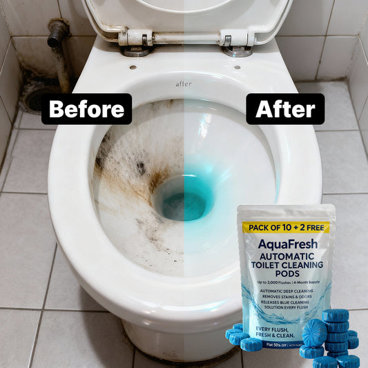 🔵 AquaFresh Automatic Toilet Cleaning Pods ✨